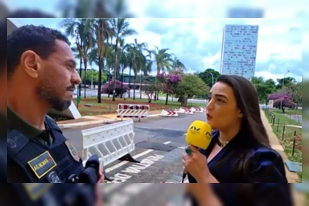 🎙️ Jornalista é abordada por policial legislativo durante transmissão ao vivo na Câmara dos Deputados