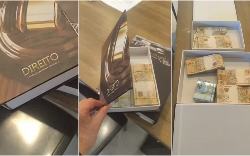 📰 Polícia Federal apreende dinheiro escondido em livro falso durante operação sobre suposto desvio de cotas parlamentares