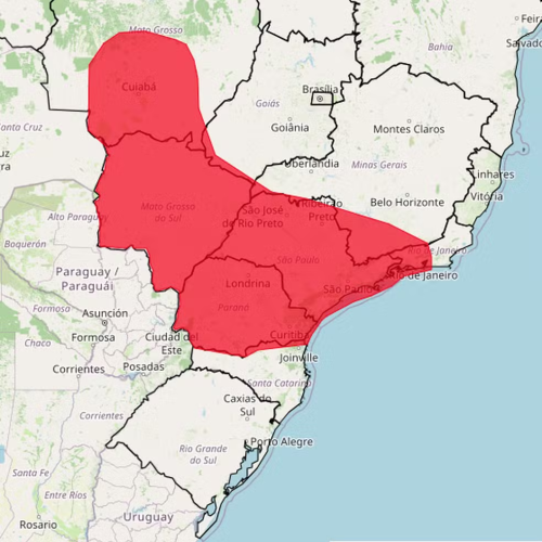 🔴 Inmet emite alerta vermelho para onda de calor no Centro-Sul do Brasil