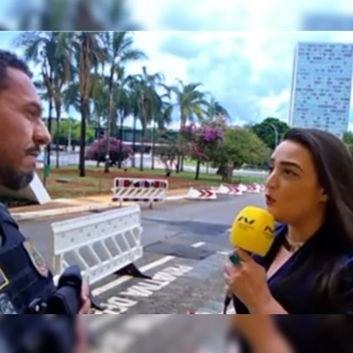 🎙️ Jornalista é abordada por policial legislativo durante transmissão ao vivo na Câmara dos Deputados