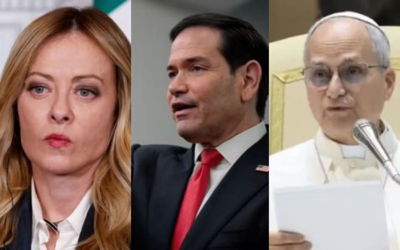 🌍 Rubio se reúne com papa Leão XIV e Meloni em meio a tensões diplomáticas entre EUA, Vaticano e Itália