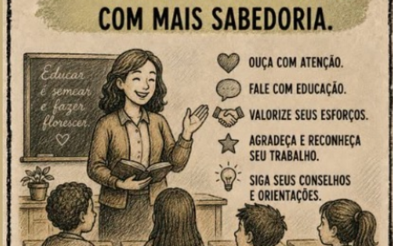📚✨ RESPEITO AOS EDUCADORES É DESTACADO EM MANIFESTO SOBRE O FUTURO DA EDUCAÇÃO