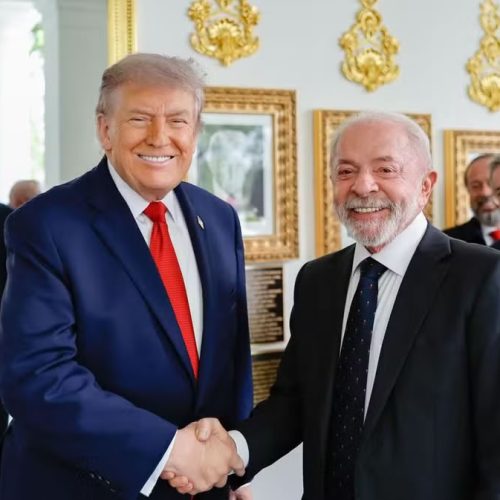 📰 Trump e Lula cancelam entrevista conjunta após reunião de três horas na Casa Branca