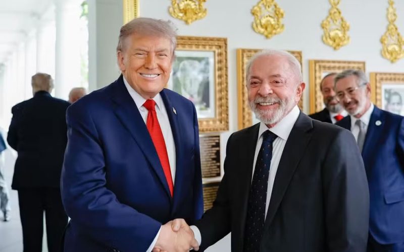 📰 Trump e Lula cancelam entrevista conjunta após reunião de três horas na Casa Branca