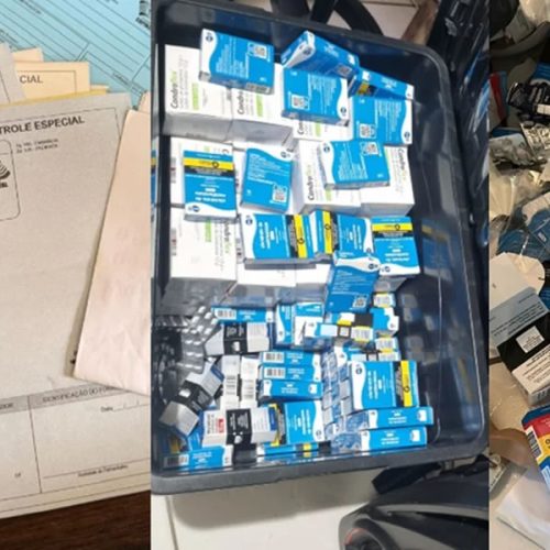 Servidor e esposa são presos em esquema que enviava drogas para vários países