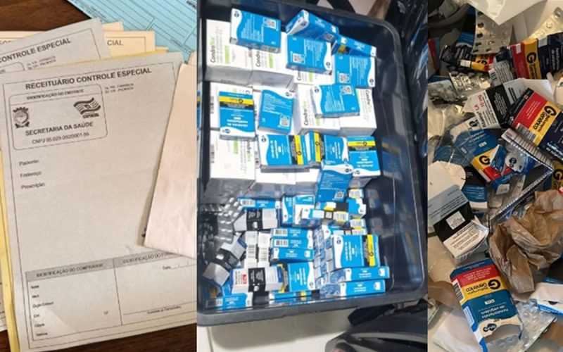 Servidor e esposa são presos em esquema que enviava drogas para vários países