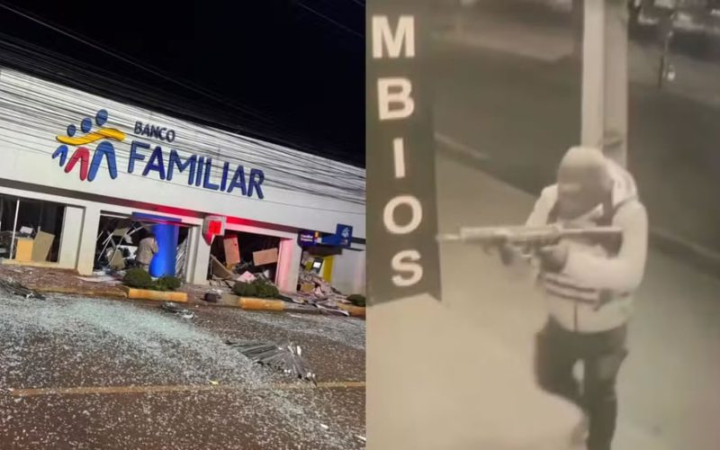 🚨 Mega-assalto a bancos no Paraguai mobiliza mais de 20 criminosos; polícia investiga participação de brasileiros