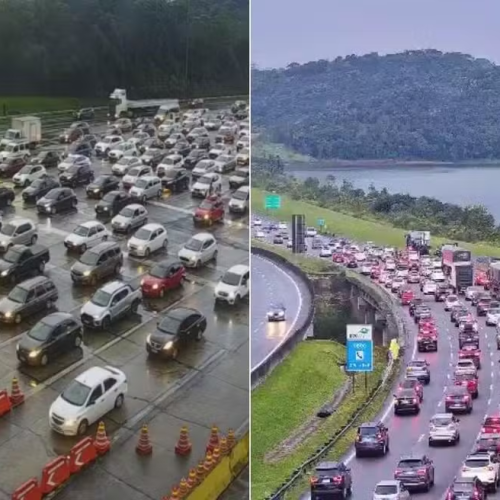 🚗 Feriado de Tiradentes causa lentidão no Sistema Anchieta–Imigrantes