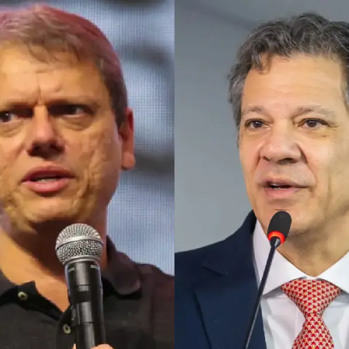 🗳️ Nova pesquisa mostra Tarcísio à frente de Haddad na disputa pelo Governo de SP