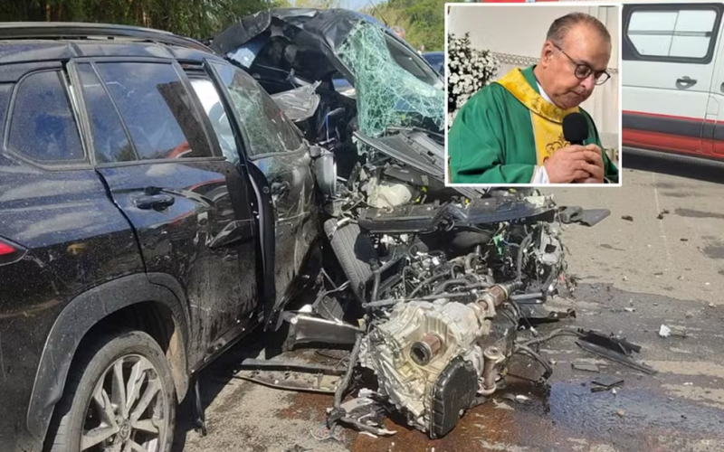 🚨 PADRE E MULHER MORREM E VIGÁRIO FICA GRAVEMENTE FERIDO EM ACIDENTE NA SP-338