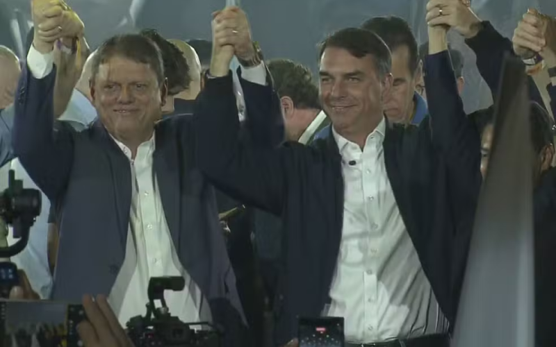 🗳️ TARCÍSIO OFICIALIZA CANDIDATURA À REELEIÇÃO EM SÃO PAULO E REFORÇA ALIANÇA COM BOLSONARO