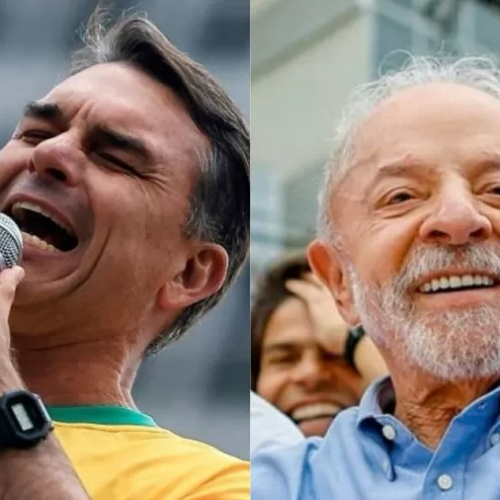 🗳️ Pesquisa aponta Flávio Bolsonaro com 52% dos votos válidos contra 48% de Lula no 2º turno