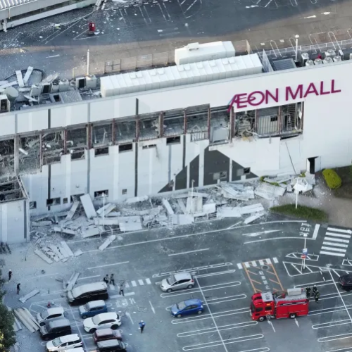 🇯🇵🌎 Terremoto de magnitude 7,1 atinge o Japão e explosão em shopping deixa diversos mortos
