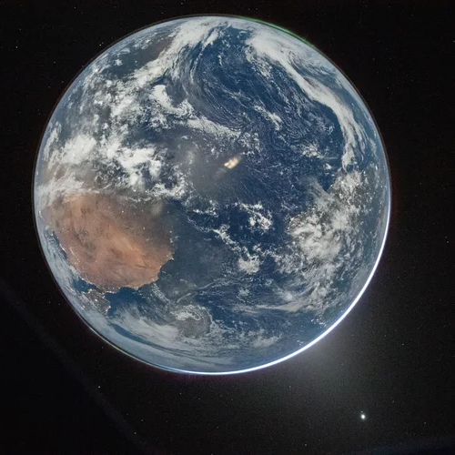 🛰️ Cidades brasileiras aparecem em foto da NASA feita do espaço