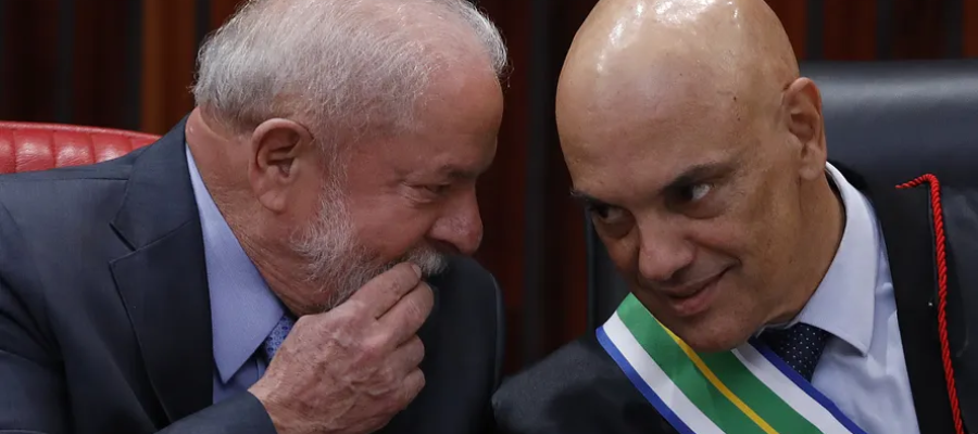🗳️⚖️ OPOSIÇÃO ASSOCIA VOTO EM LULA A APOIO A ALEXANDRE DE MORAES E AO STF