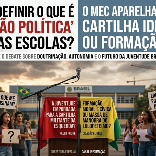 🏫 Educação Política nas Escolas: Nova Lei Abre Debate Sobre Conteúdo, Neutralidade e Influência Ideológica
