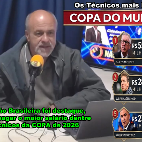 ⚽ Declínio e Altos Custos: Debate em Podcast Questiona Dependência e Gestão da Seleção Brasileira