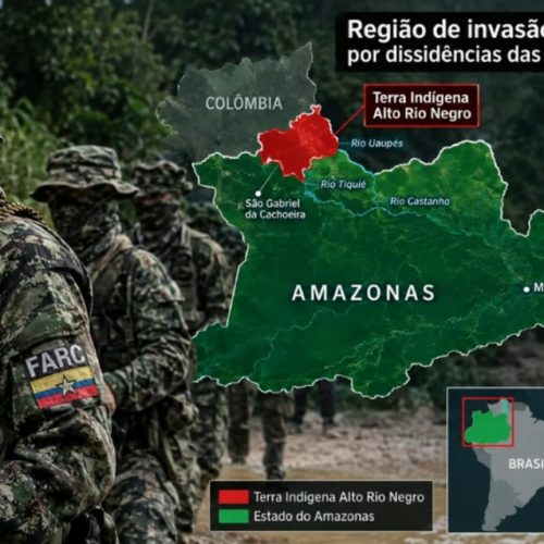🚨 DISSIDENTES DAS FARC AVANÇAM NO AMAZONAS EM MEIO A OFENSIVA MILITAR NA COLÔMBIA