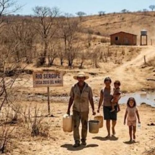 🚨 Seca severa em Sergipe mata animais, destrói plantações e deixa famílias rurais sem renda