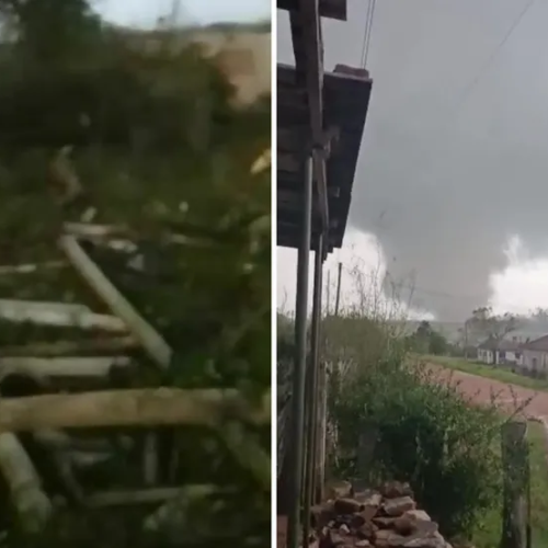 🌪️ Tornado destrói casa de pecuarista no Rio Grande do Sul e deixa rastro de destruição em Pedro Osório